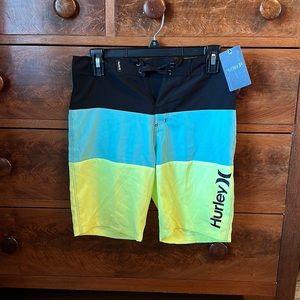 Boy’s Hurley board shorts; Size 14/27; NWT